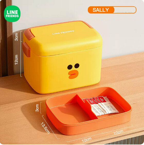 熱賣家用大容量藥物收納箱（SALLY款【雙層大號/加厚材質】）