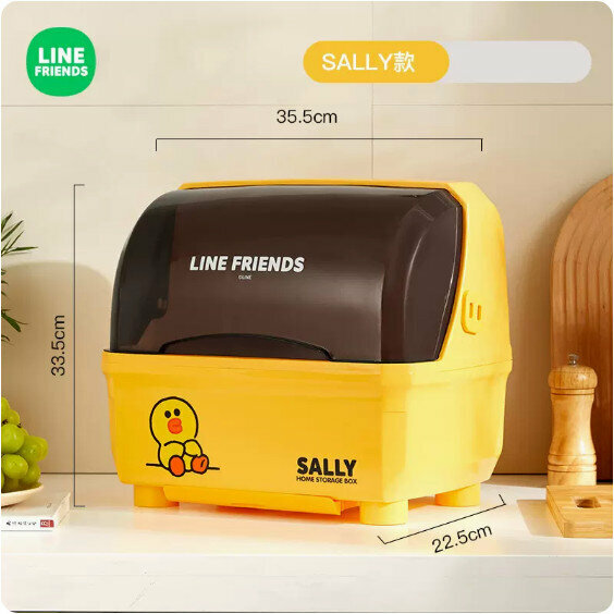 爆款家用廚房碗筷收納盒（SALLY款【半翻蓋/抽屜式瀝水】）