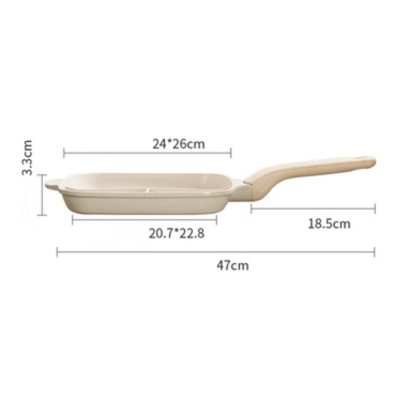 The popular three-in-one breakfast pot (Dabai breakfast artifact 26CM)