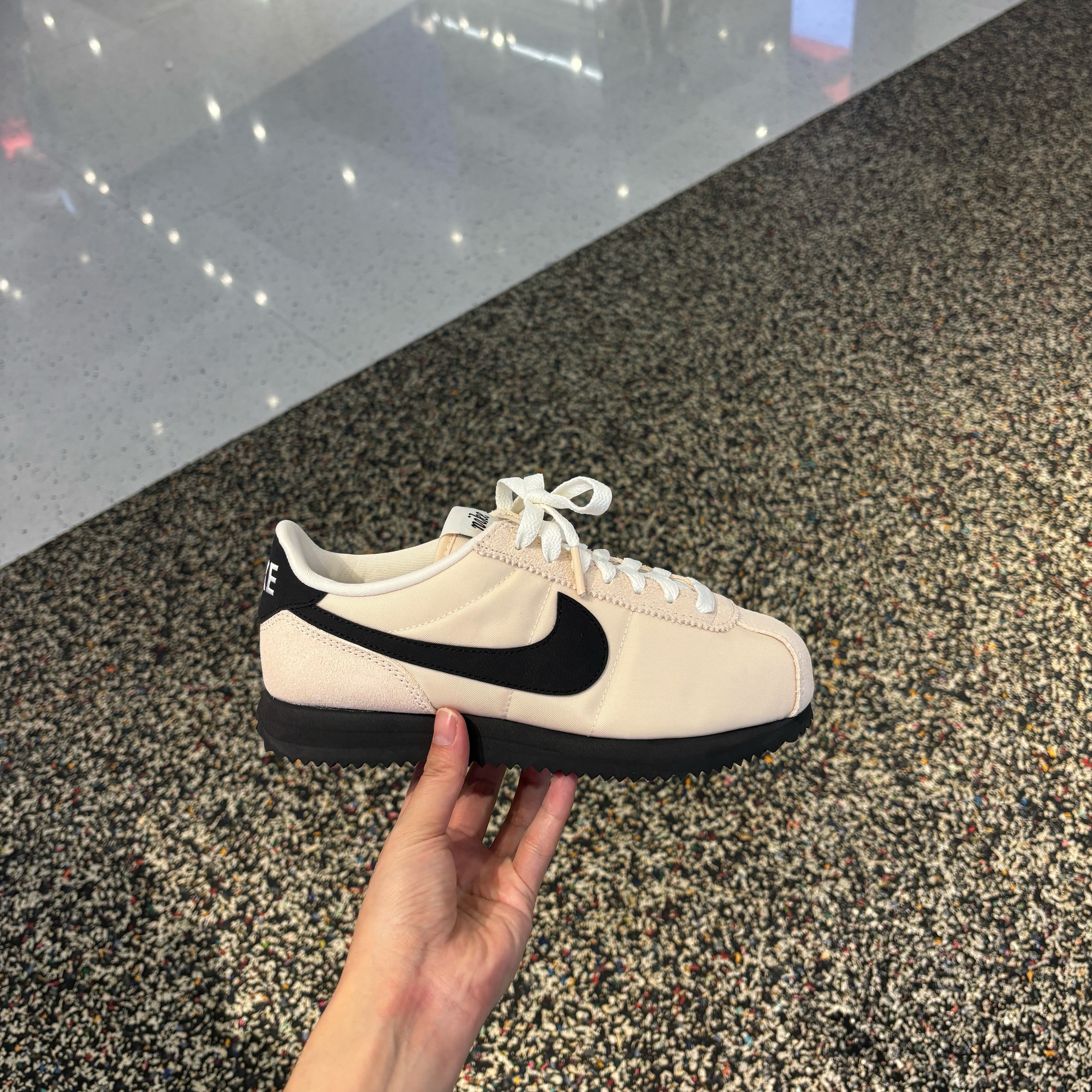 Nike Cortez TXT 日本限定奶油生巧奶油黑阿甘阿甘鞋HJ7233-838 Nike Cortez TXT 日本限定奶油生巧奶油黑阿甘阿甘鞋HJ7233-838