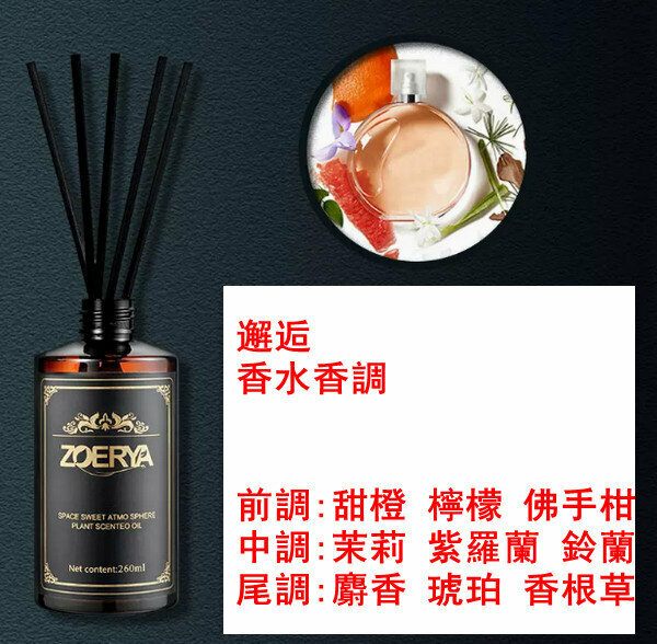 新款260ml大瓶高級香薰精油-邂逅（香水香調）【贈分裝瓶】