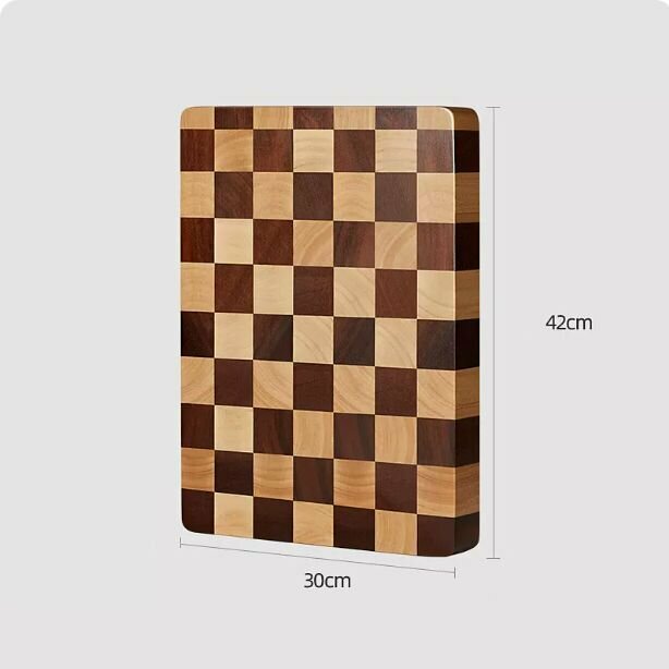 熱推棋盤格抗菌防黴砧板菜板（大格42*30*3cm）