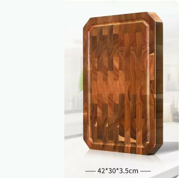 熱推相思木抗菌防黴砧板菜板（開槽加厚42*30*3.5cm）