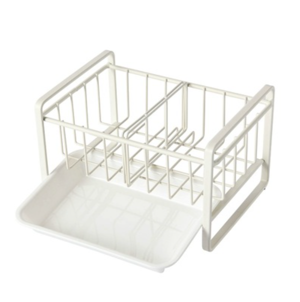 熱推廚房用品瀝水架(白色)