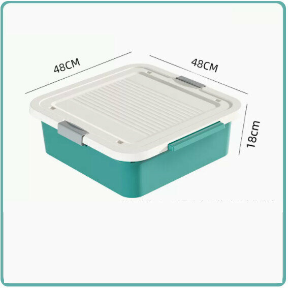 Hot Push Drawer Organizer [45L Jasper Green [48*48*18]]