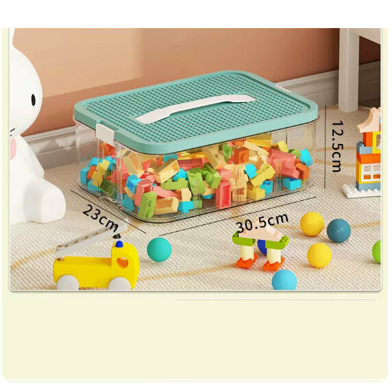 Hot push plastic storage box [(undivided) olive green one layer]