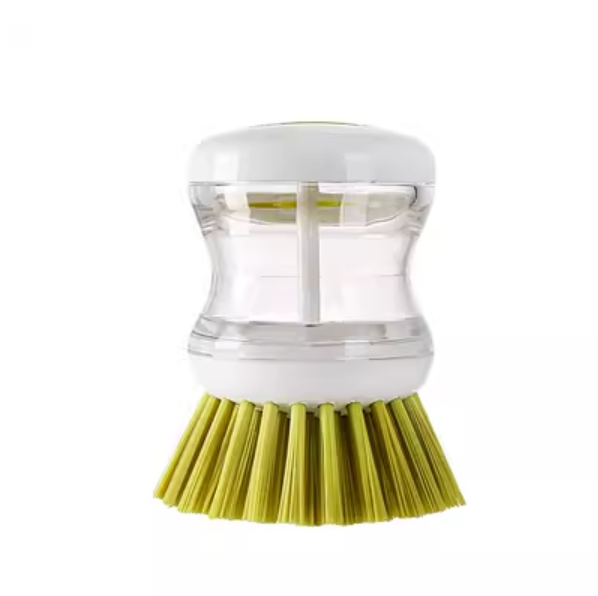 Hot pot and dish brush (green [1 piece])