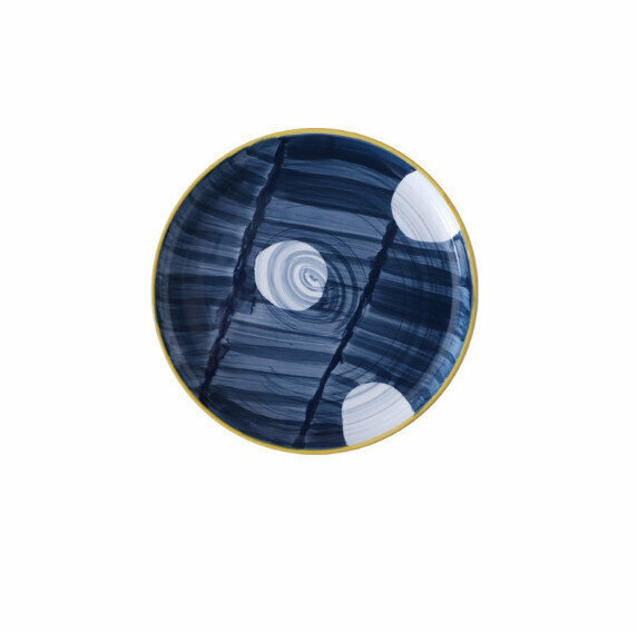 Popular household hand-painted dish plate (small cloth pattern plate)