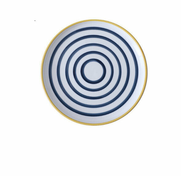 Popular household hand-painted vegetable plate (large circle plate)