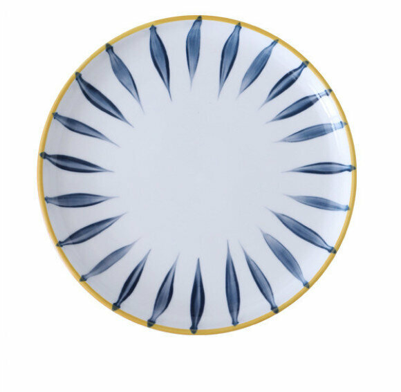 Popular household hand-painted vegetable plate (large louver plate)