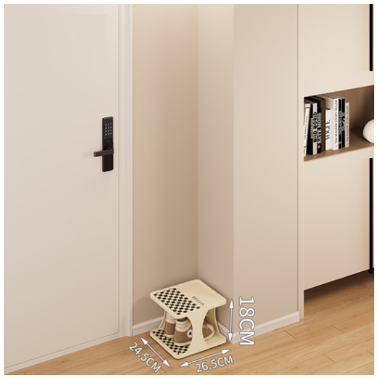 Popular multi-layer dust-proof simple small shoe cabinet (2 layers of shoe racks superimposed)