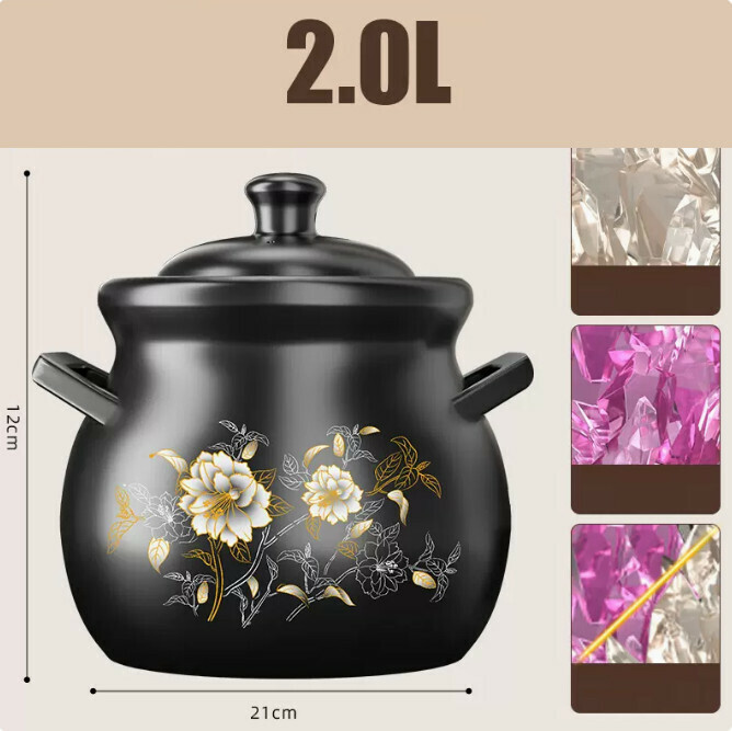 Hot seller's domestic casserole (capacity 2.0L, suitable for 2-3 people)