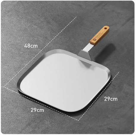 Hot selling three-layer composite steel steak frying pan uncoated induction cooker gas universal