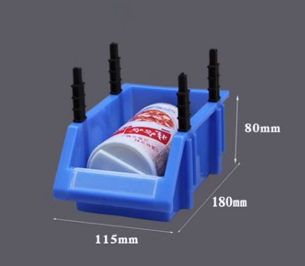 Hot selling plastic box/storage box/tool ​​box-Q1 blue [18x11.5x8]