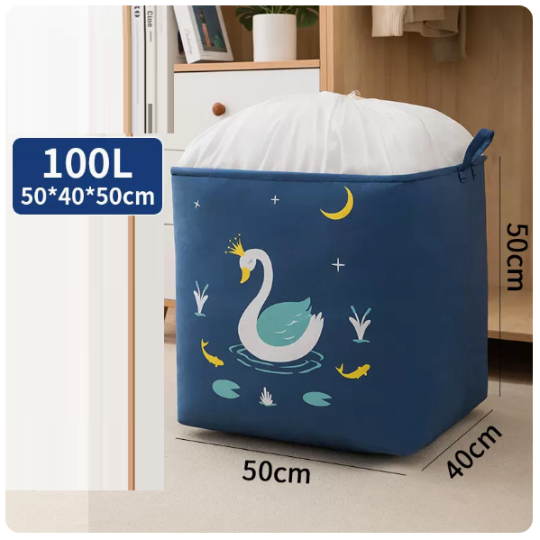 Hot selling clothing storage bag (White Swan 100 liters (bunch opening))