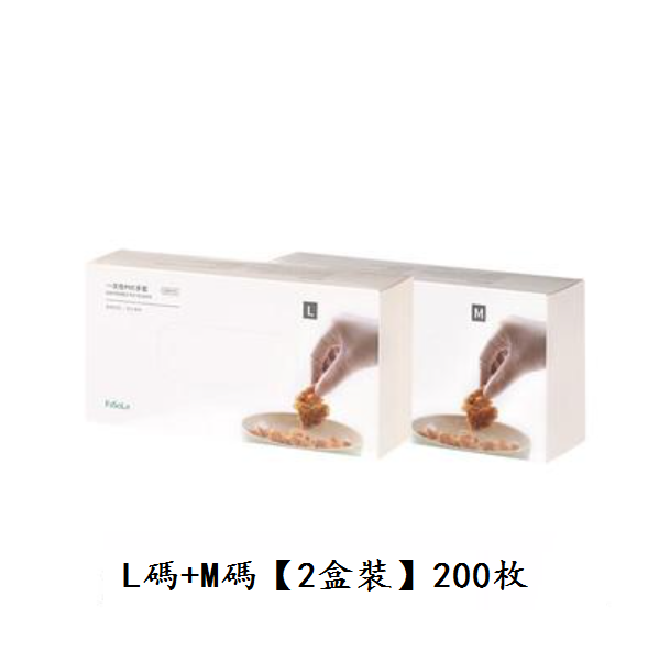 熱賣食品級一次性手套（透明【L+M碼】200枚）
