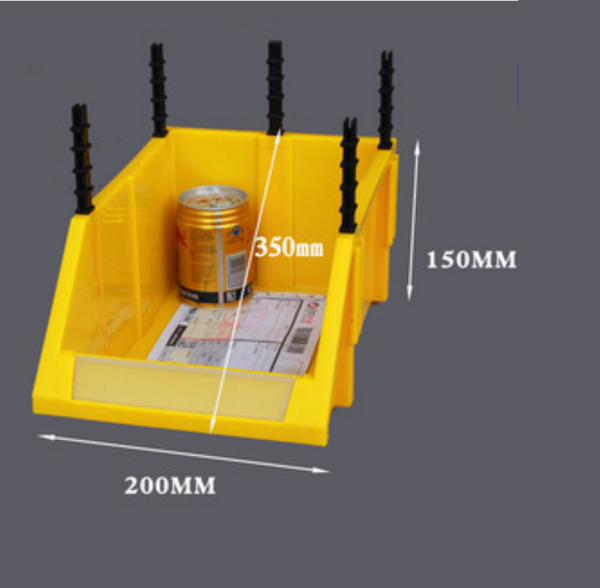 Hot selling plastic box/storage box/tool ​​box-Q3 yellow [35x20x15]
