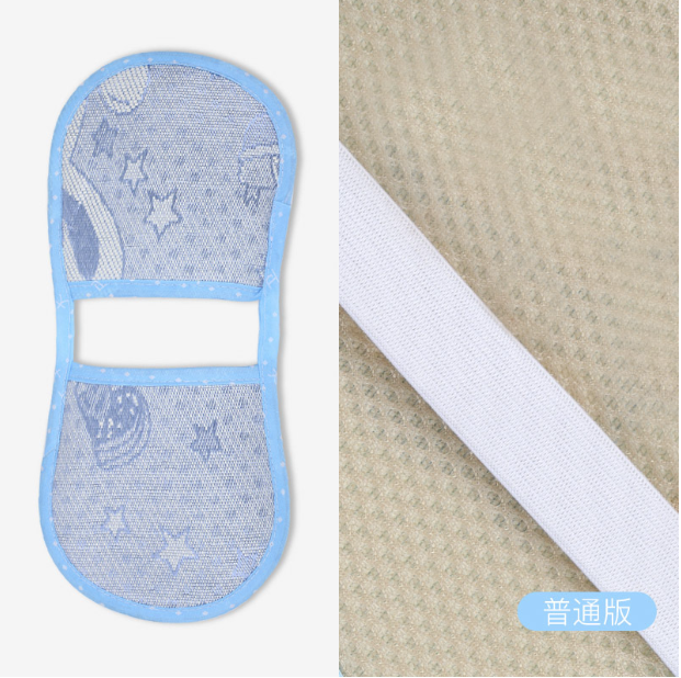 Hot Selling Hand Pillow Seat Ice Silk Breathable Baby Arm Seat (Regular Version Blue) (Size: 15cm*34cm)