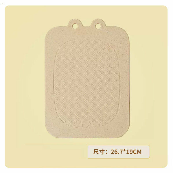 Popular wheat antibacterial cutting and cutting board for baby fruit and vegetable cutting board (Leapfrog [without food knife])