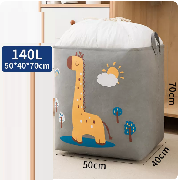 Popular clothing storage bag (Giraffe 140 liters (bunch))