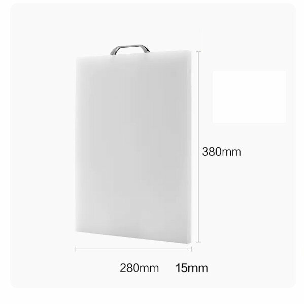 Hot-selling mildew-proof plastic cutting board for home use, cutting board, double-sided adhesive board ([small size] 38 × 28 × 1.5cm)