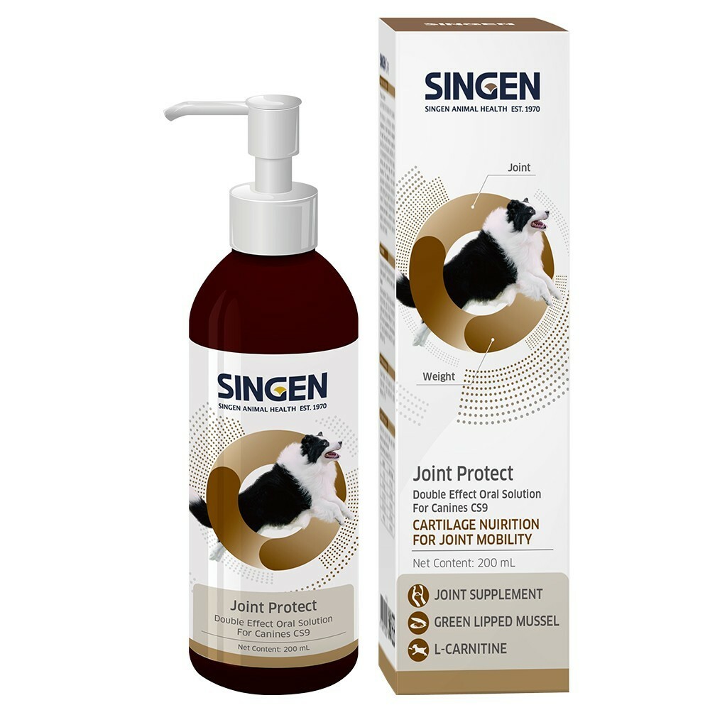 Singen 犬用關節適｜保護關節與保健-200ml/罐