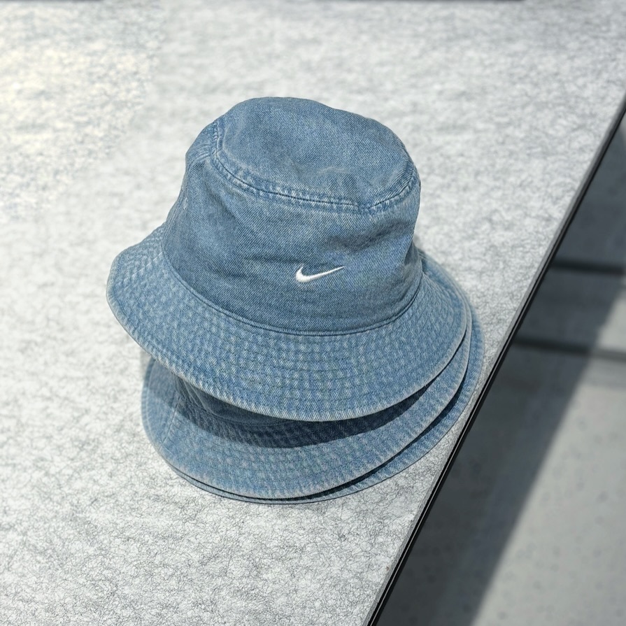 Nike Apex Bucket SQ Denim 丹寧藍 牛仔 漁夫帽 帽子 HF0384-429