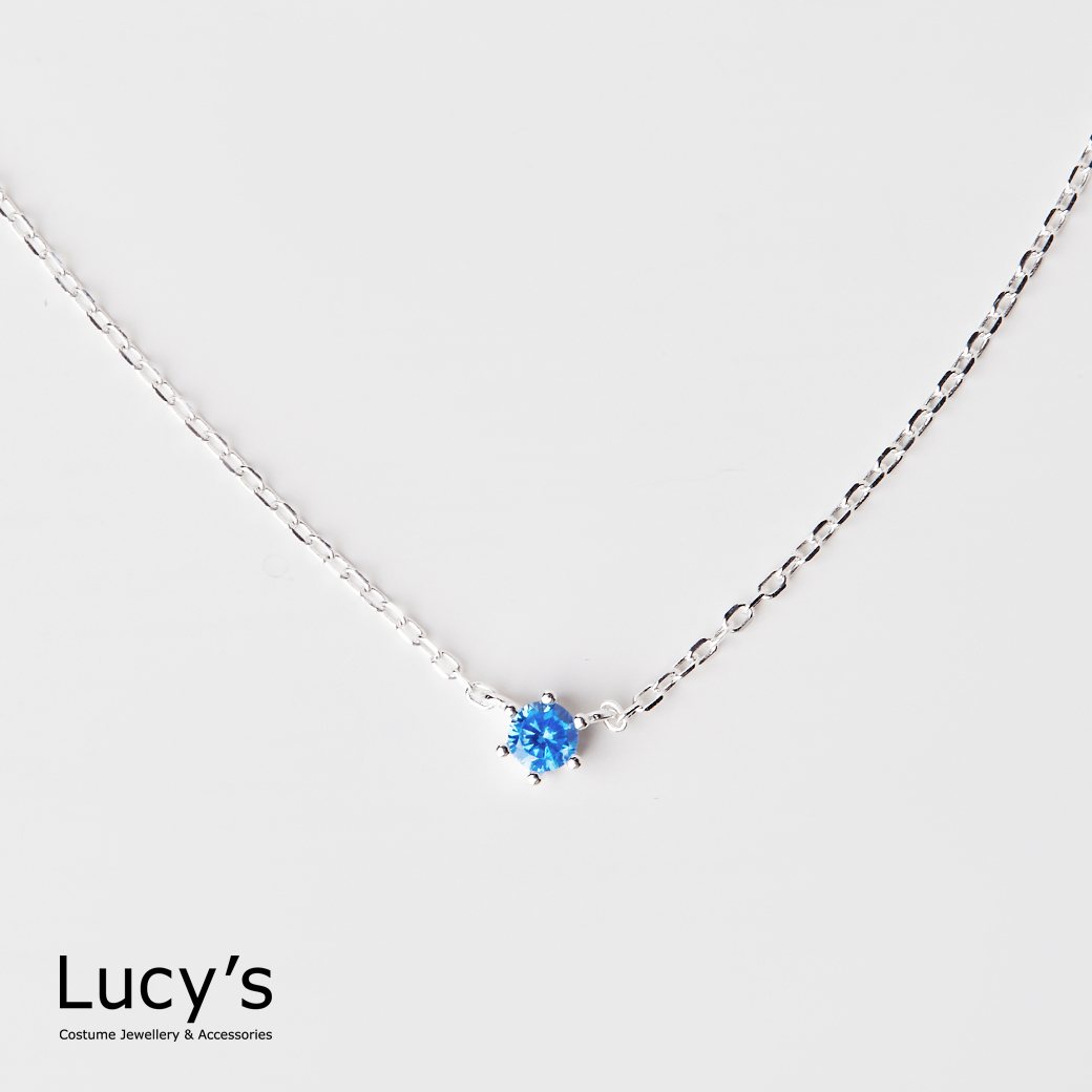 Lucys-925純銀圓排鑽手鍊(105732)
