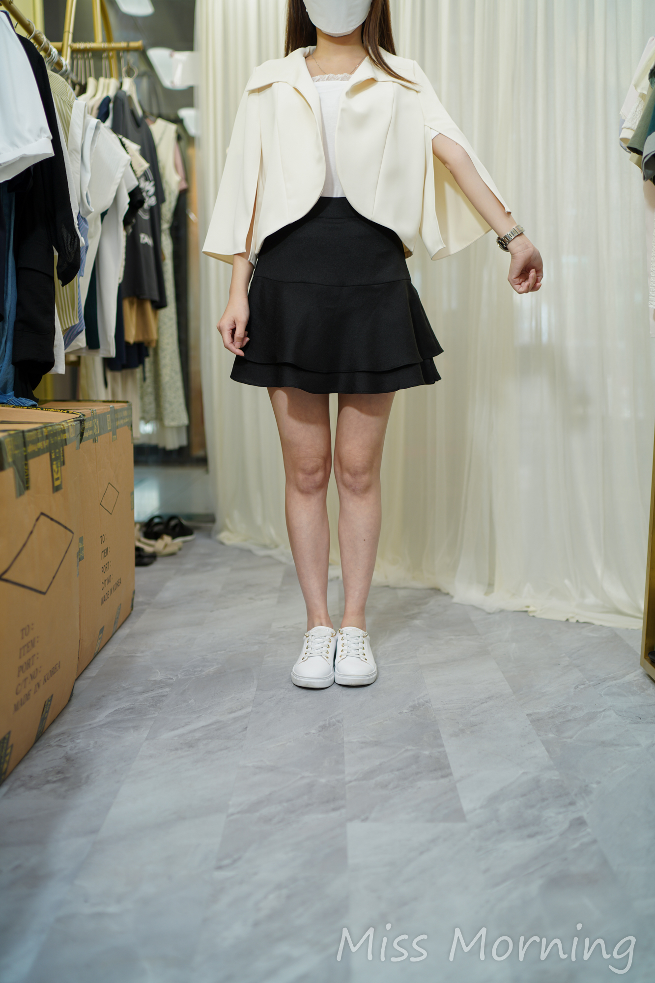 雪紡有型外套(14049)