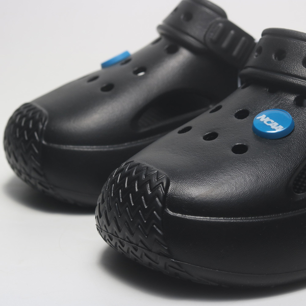 NCAA 童鞋 洞洞鞋 黑色 防水 涼拖鞋 7326167220