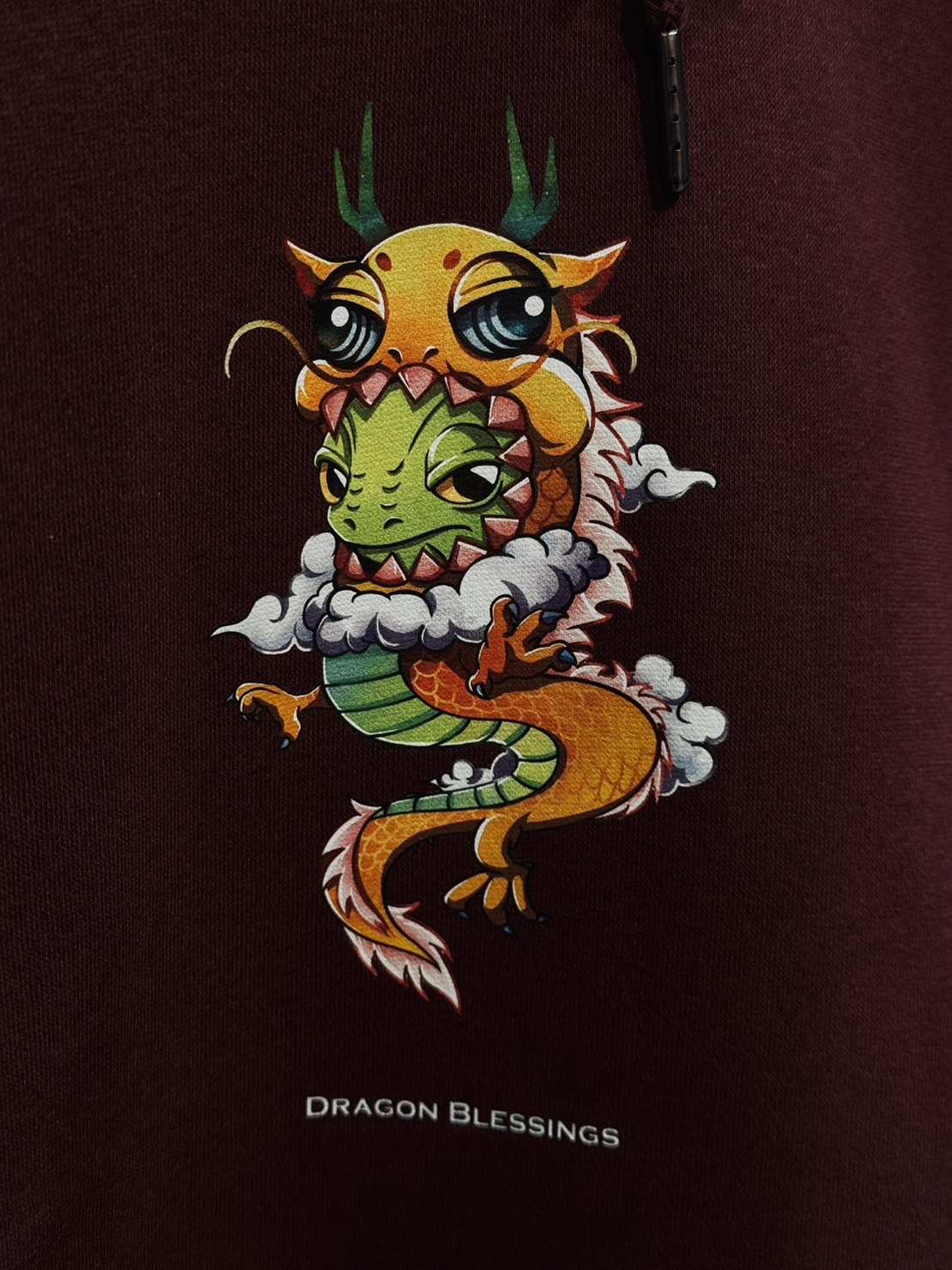 ISFN |Dragon Blessing Hoodie| S-3XL