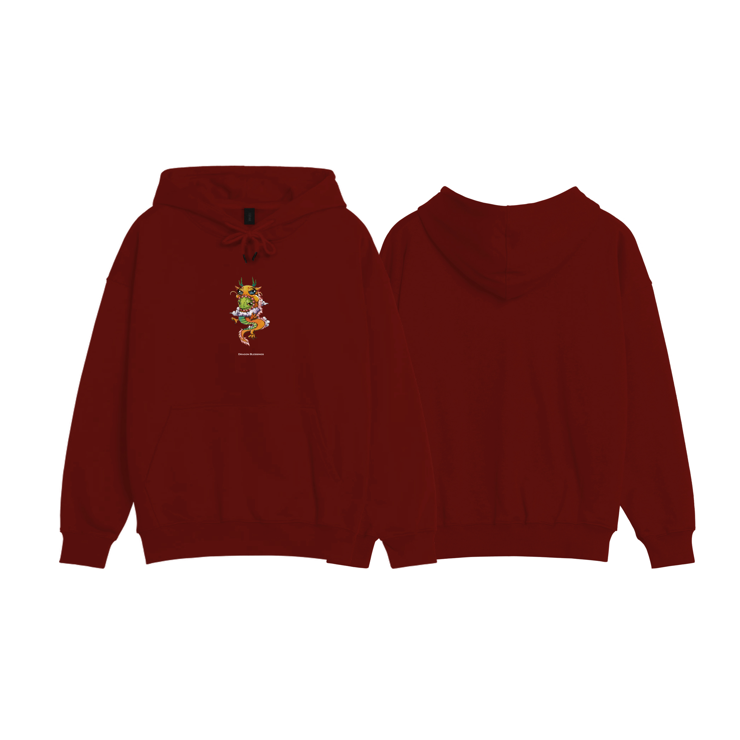 ISFN |Dragon Blessing Hoodie| S-3XL