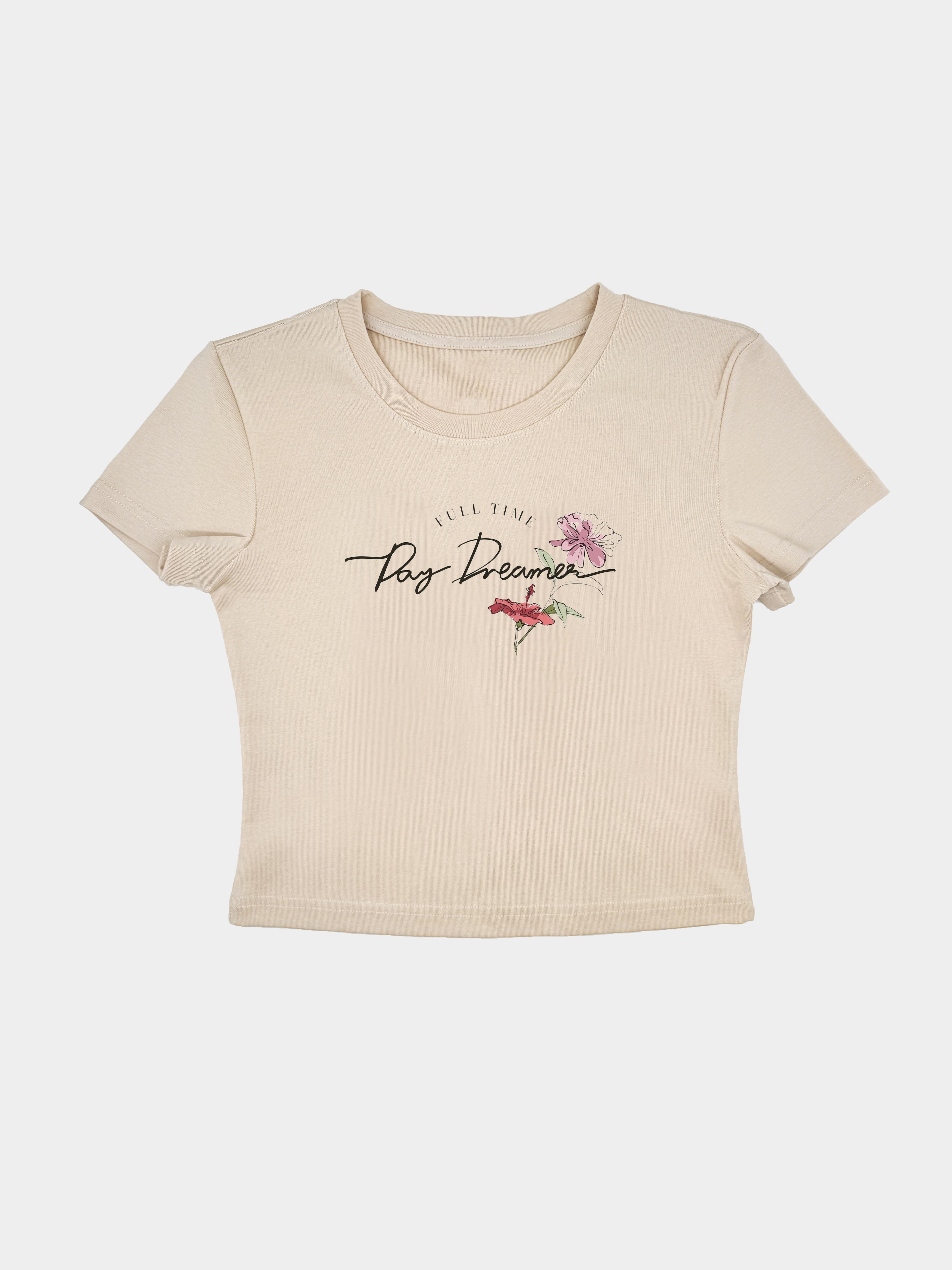 Floral Serenity 收腰Tee