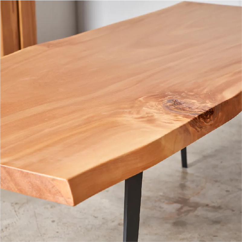 製材所－Force 原木一枚板電動升降桌