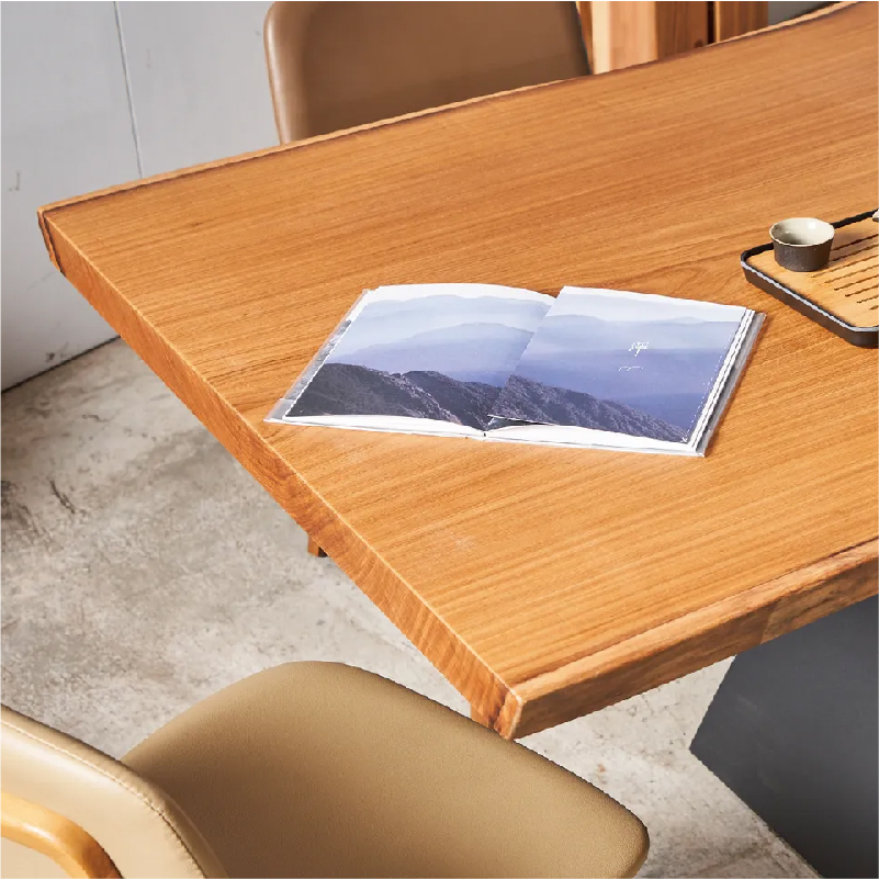 製材所－Force 原木一枚板電動升降桌｜FUNTE 升降桌