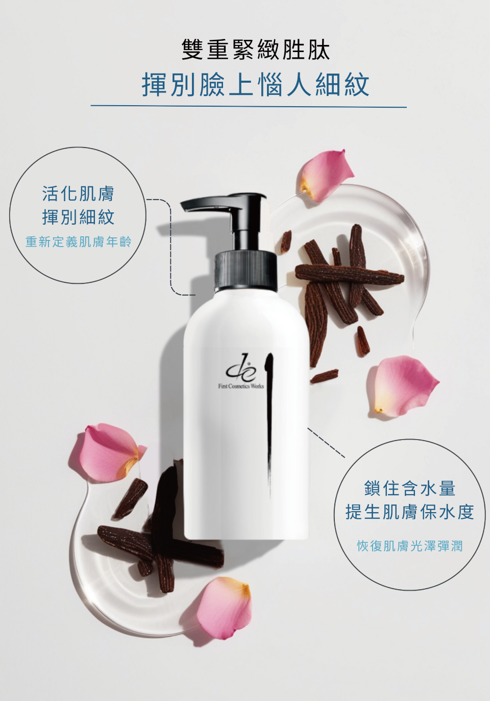 雙重緊緻胜肽 揮別臉上惱人細紋
