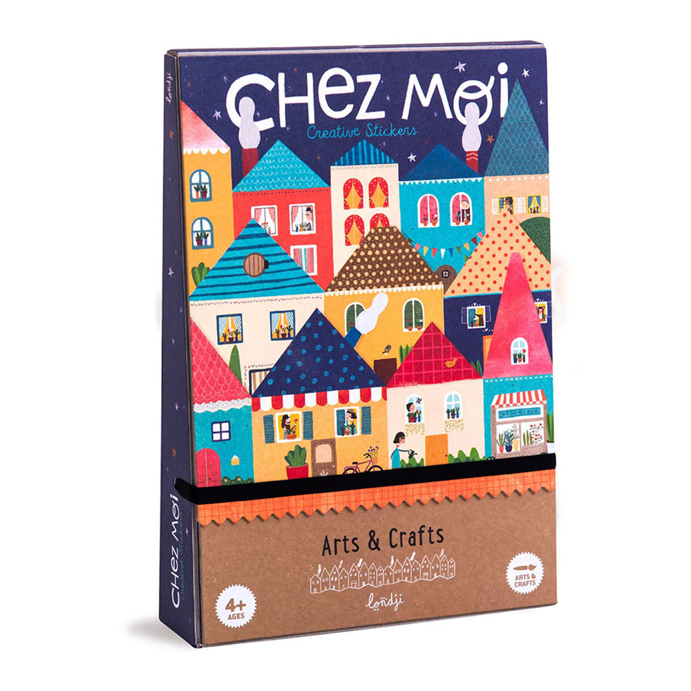 (預購3/31)西班牙Londji 歡迎來我家! 貼紙遊戲