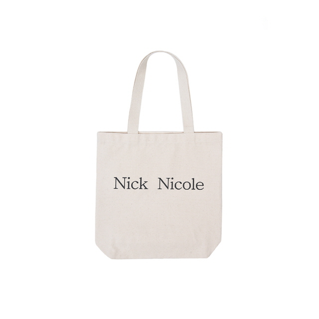 文佳煐代言品牌| NICK & NICOLE CANVAS ECOBAG ( 2 Colours )