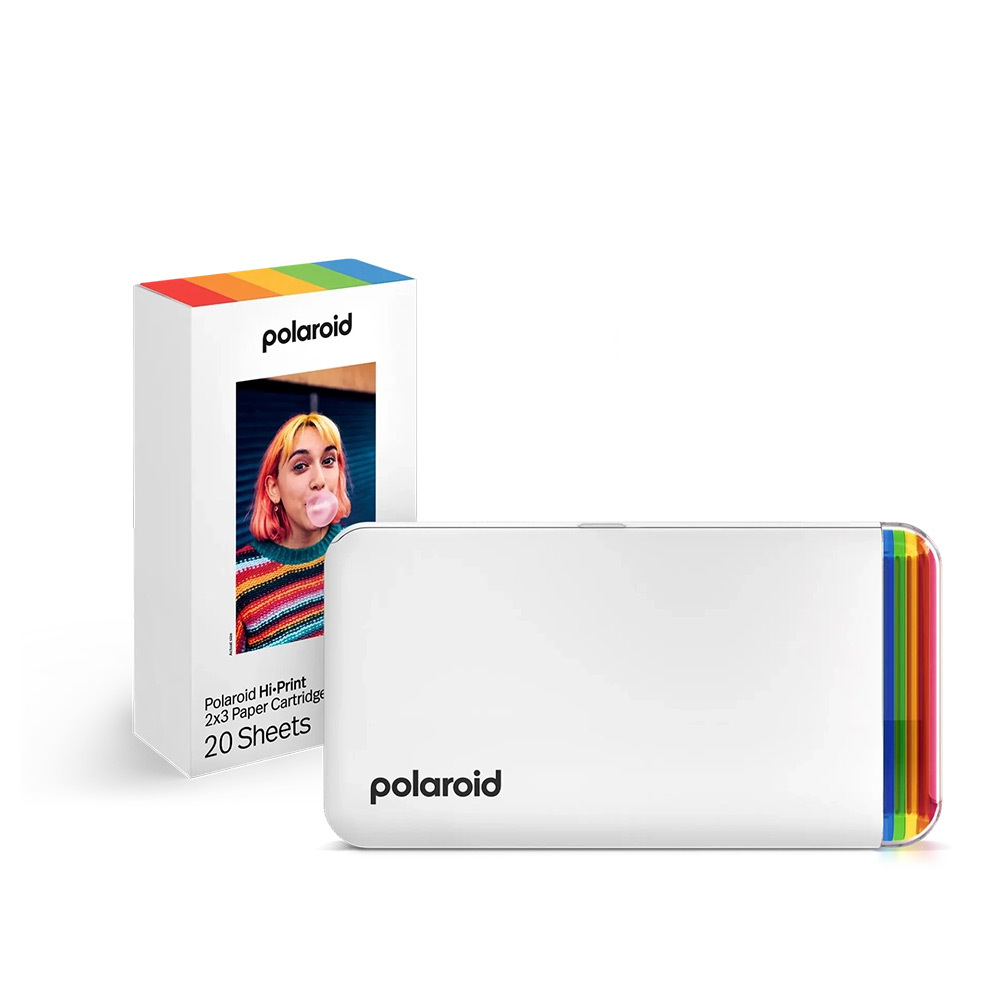 寶麗來 Polaroid 手機相片印相機 超值組合 【相機+底片一盒】