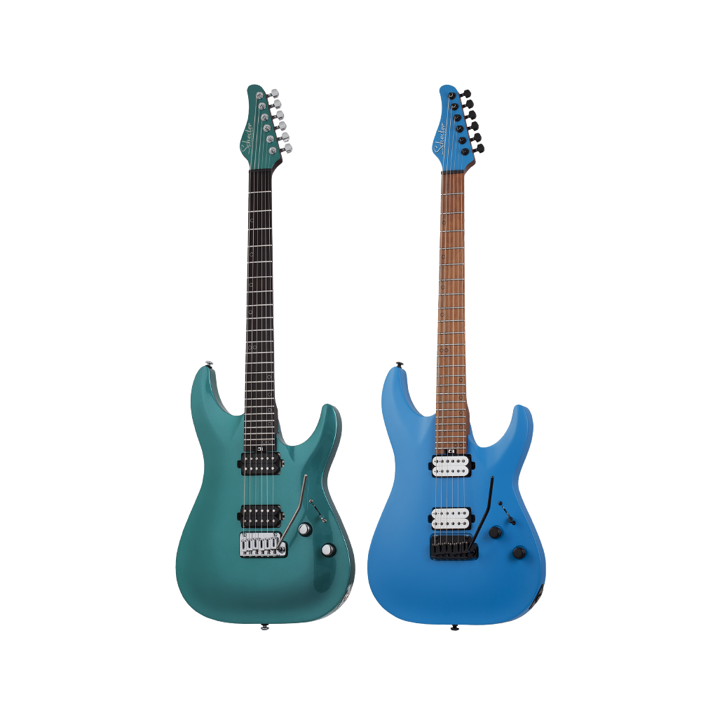 Schecter Schecter / Aaron Marshall AM-6 25.5吋簽名款電吉他(雙色) — 三峽吉他 / Bass