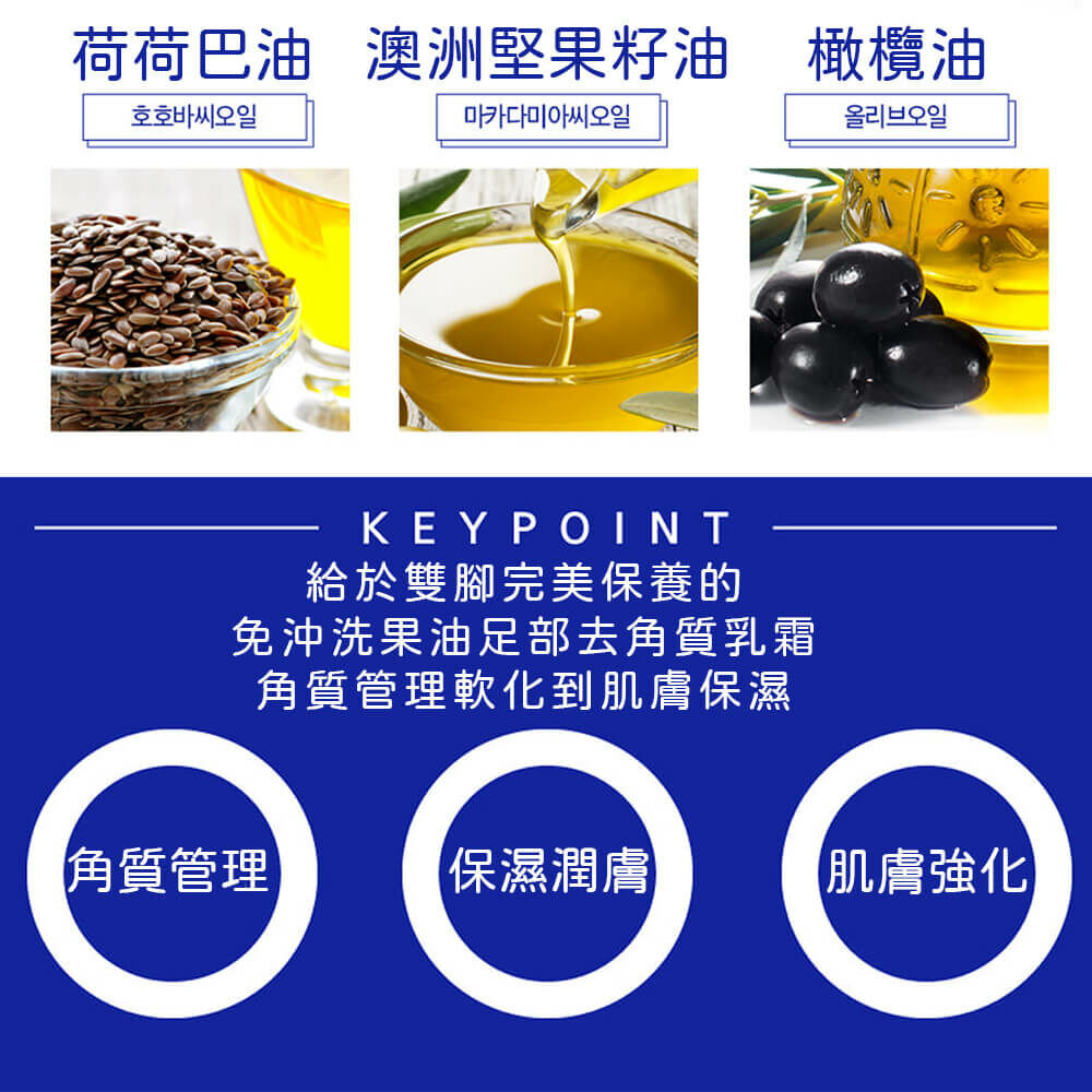 LABEL YOUNG 免沖洗果油足部去角質乳霜