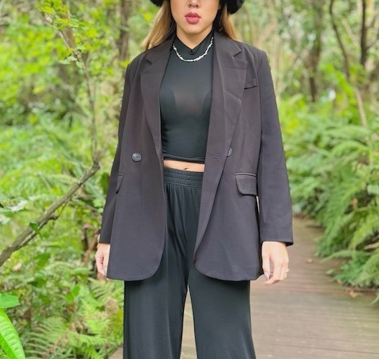 美式休閒感西裝外套