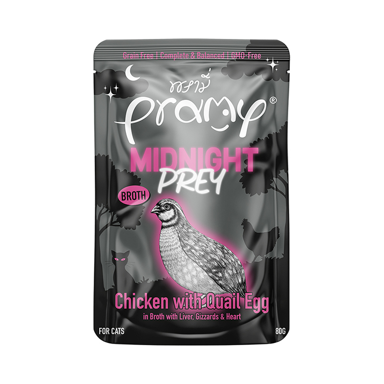 Pramy 午夜饗宴 雞肉+鵪鶉蛋煲湯 主食餐包