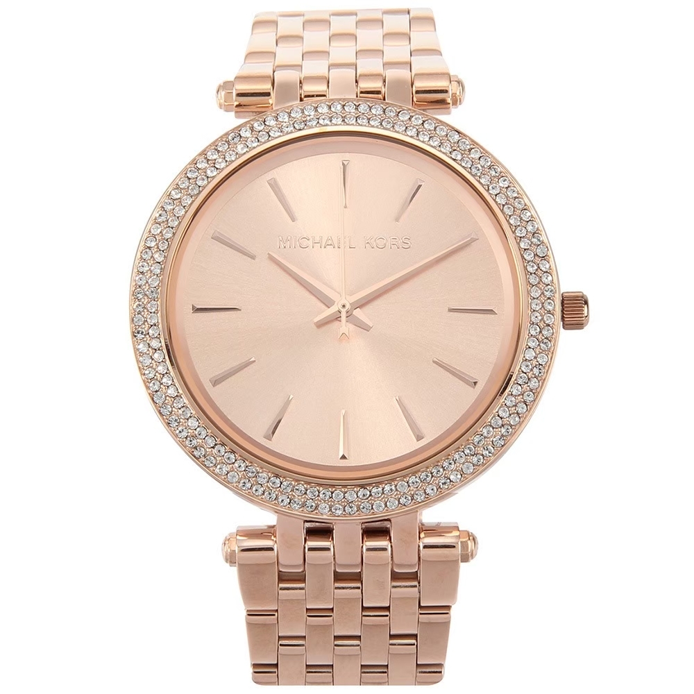 【MICHAEL KORS 邁克·科爾斯】MK3192 晶鑽錶圈 名媛 璀璨 時尚 不鏽鋼 女款 石英錶