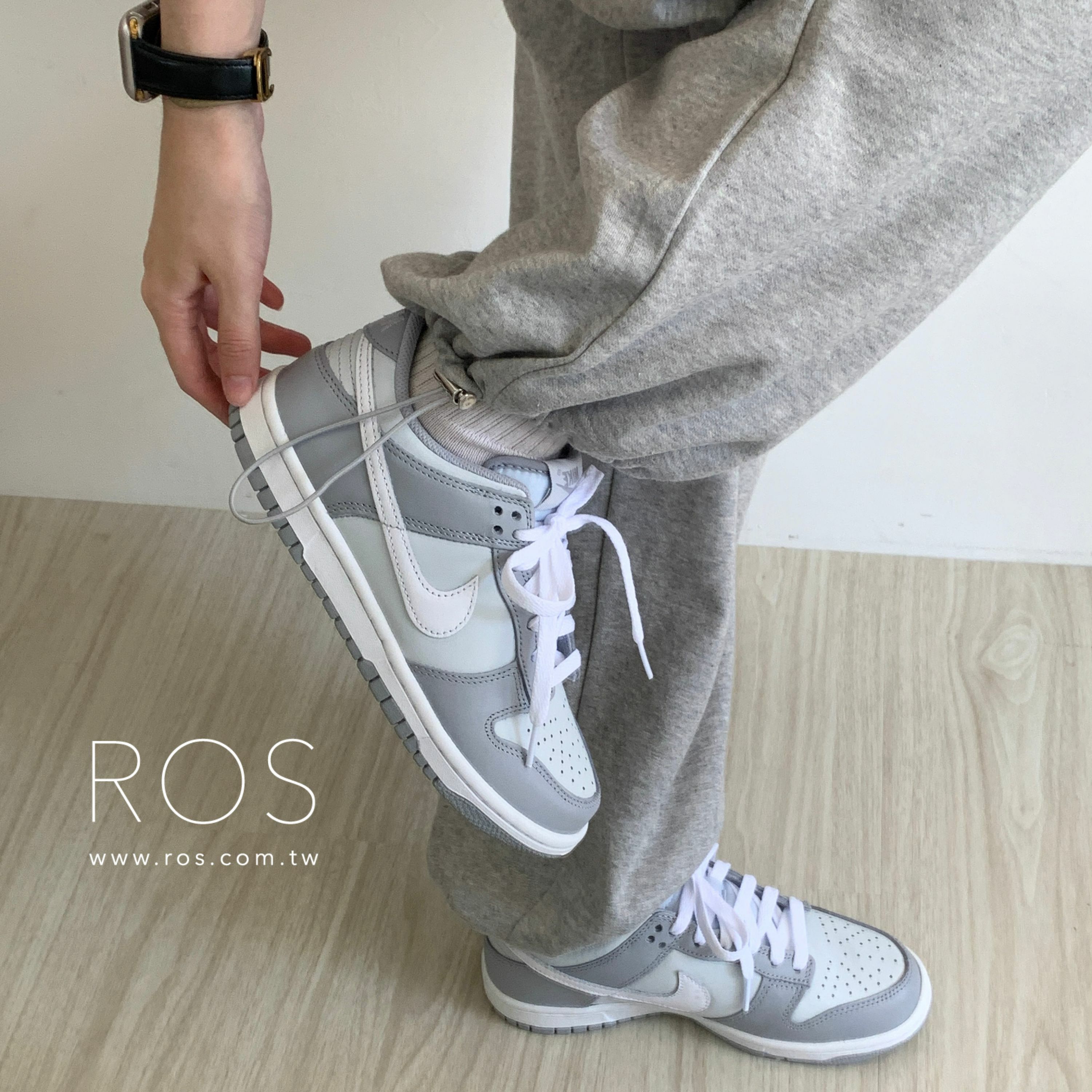 Nike Dunk Low 雲霧灰(大童款)