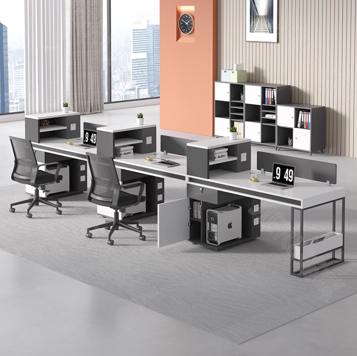 姬爾祿 辦公桌椅組合6人位