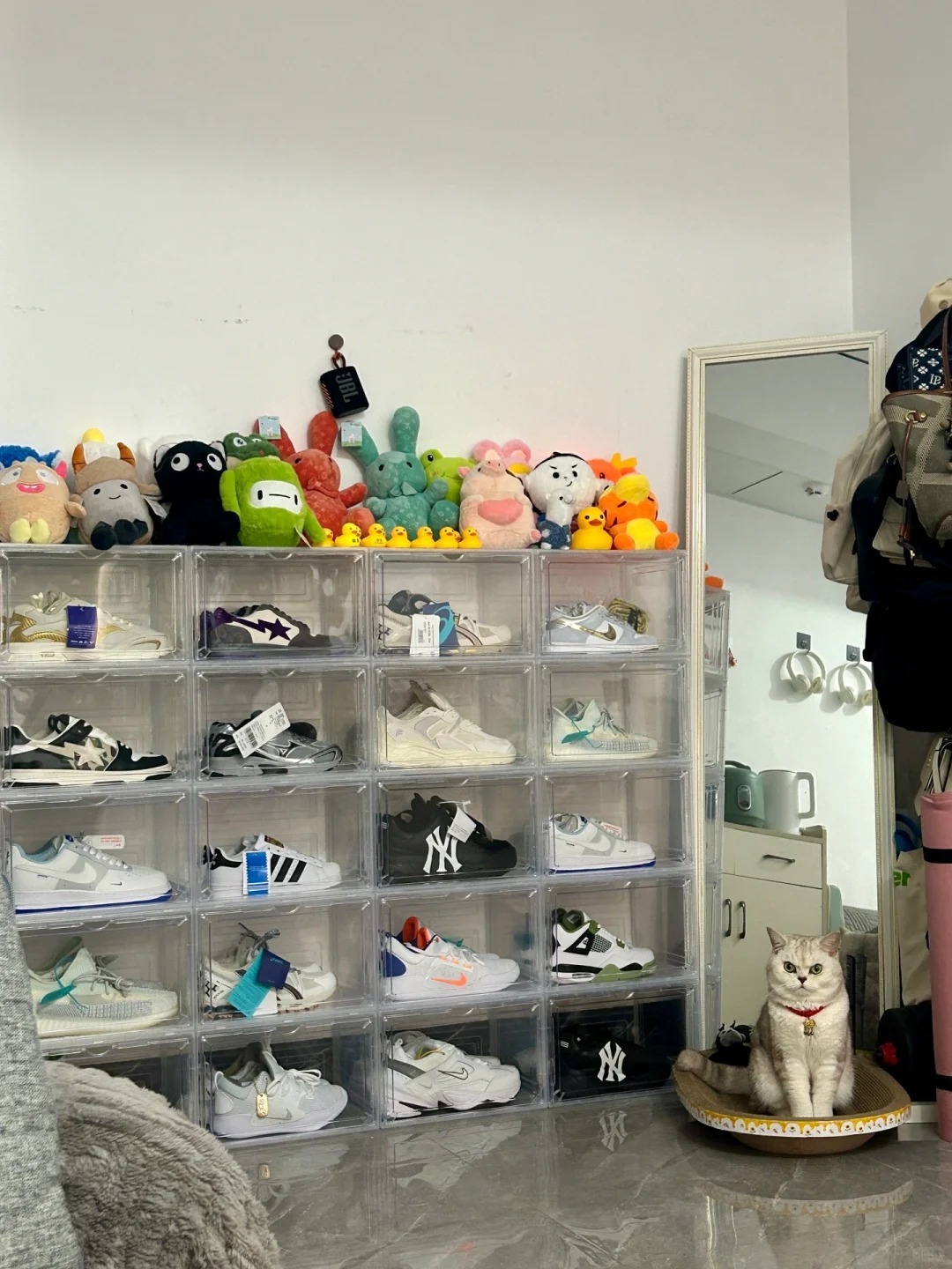 #現貨優惠 透明壓克力鞋櫃 磁吸鞋盒 收納盒