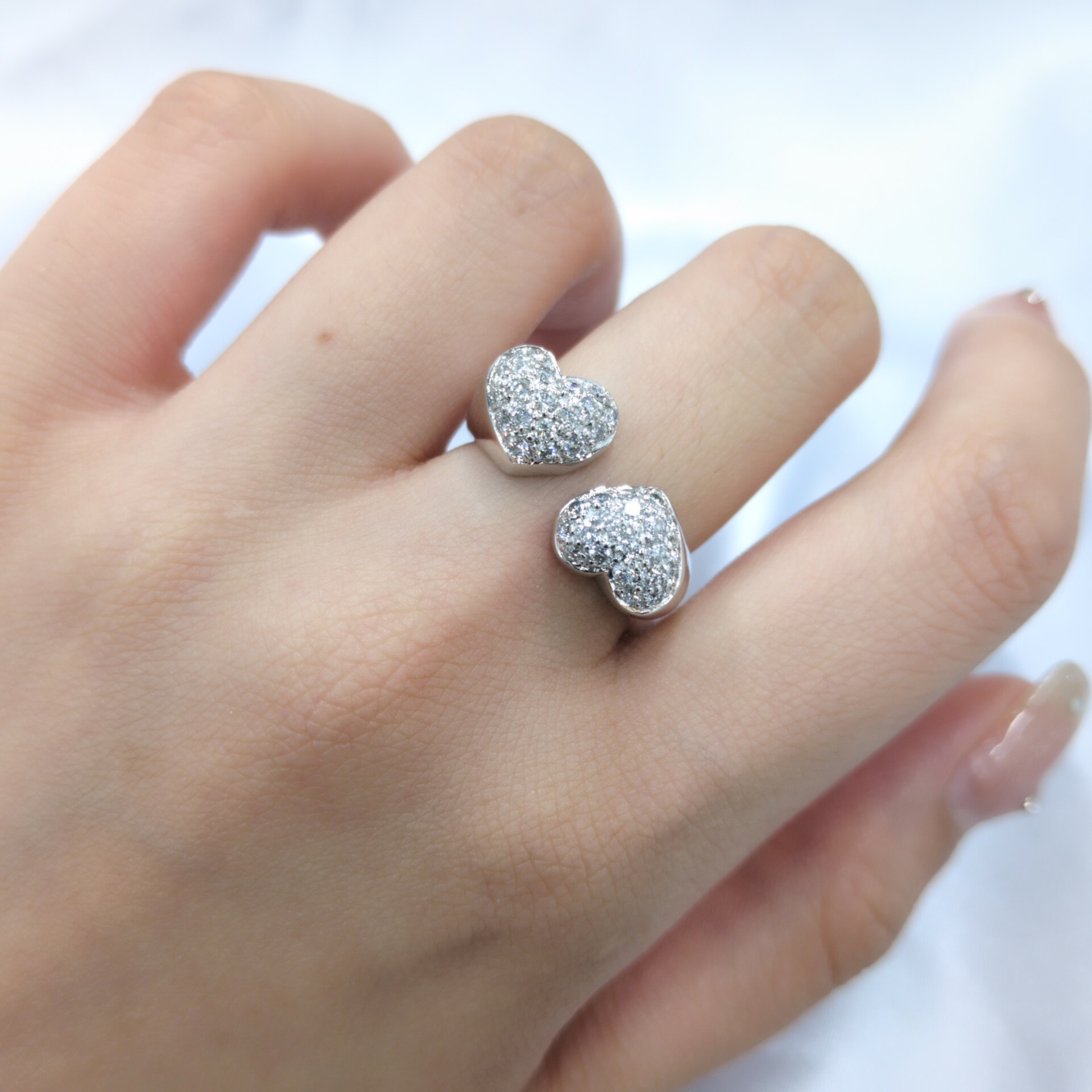 18K White Gold 0.57ct Diamond Ring