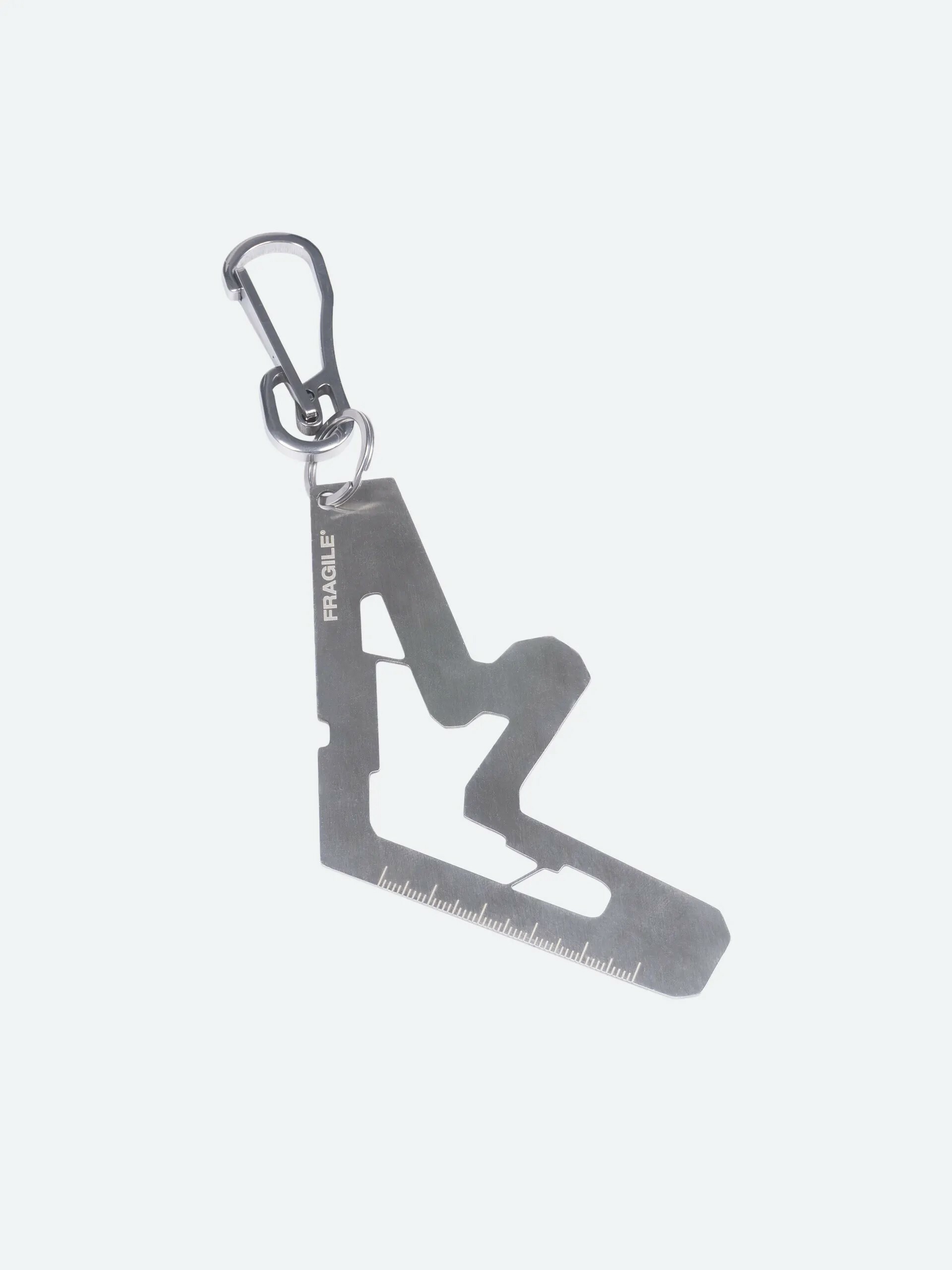 FRAGILE FGACC-01 1.0 Silver Carabiner Keychain