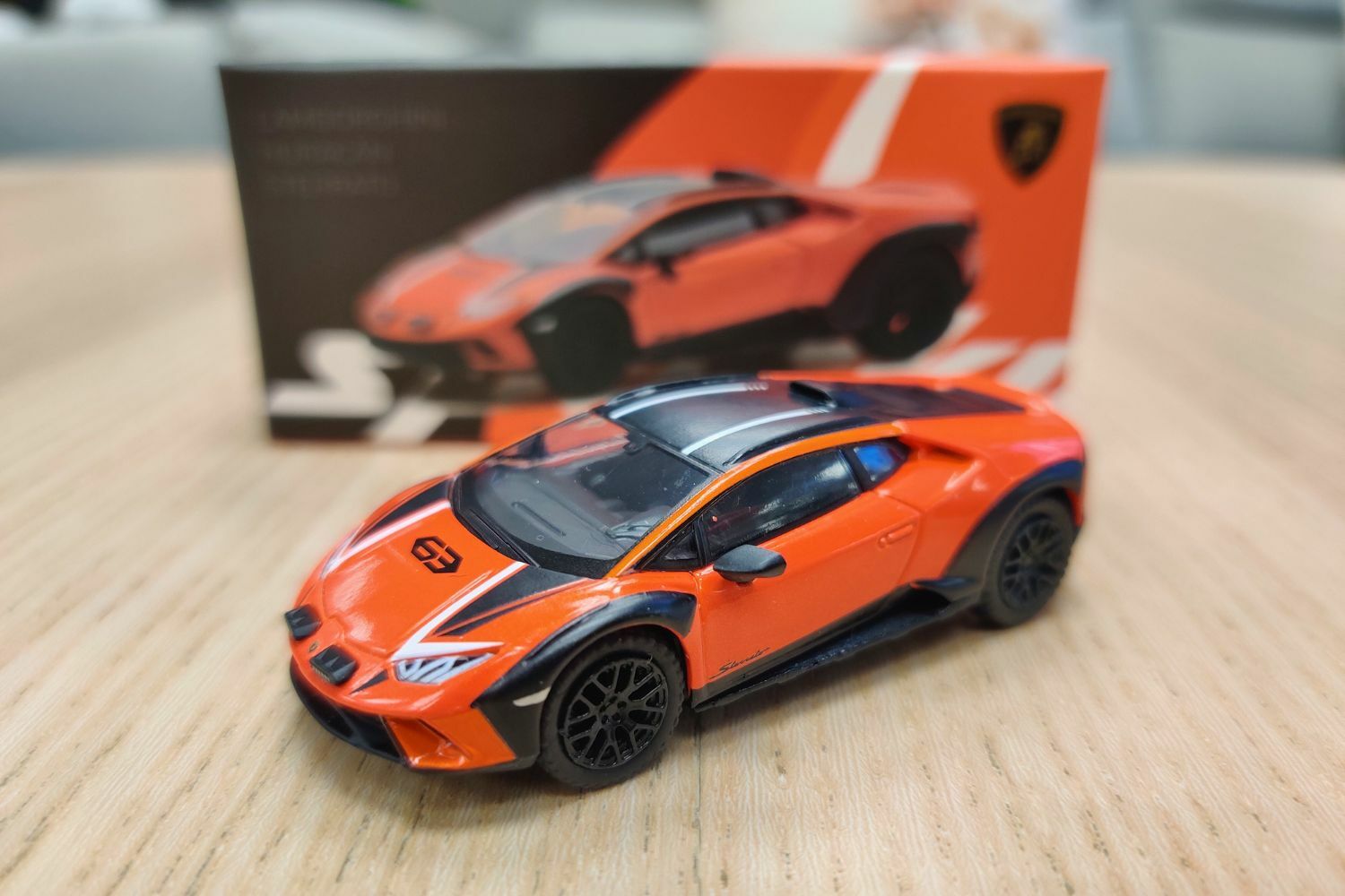 Sparky 1/64 林寶堅尼 Lamborghini Huracán Sterrato - Orange (Toyeast 限定)